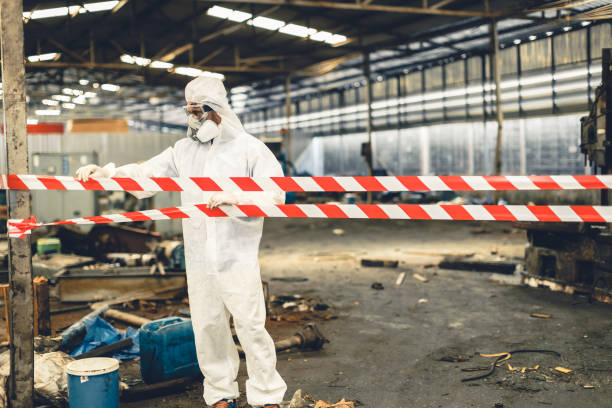 Professional Drug Lab Cleanup technician working in Los Olivos, CA